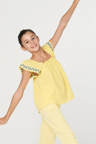 Solid Blouse For Girl