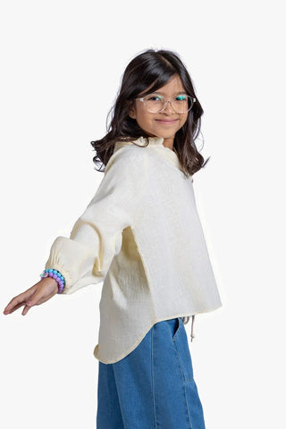 Solid Blouse For Girl