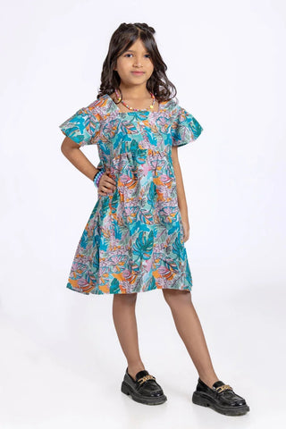 Printed Dress For Girl