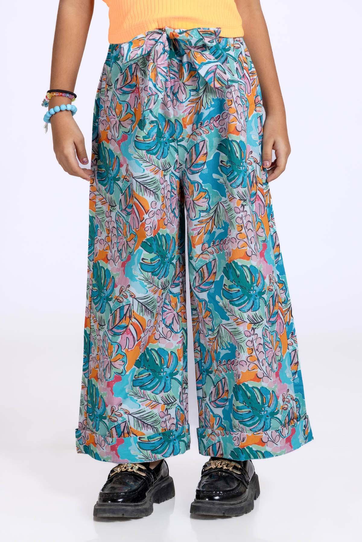 Printed Trouser For Girl