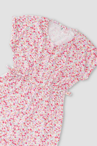 Printed Jumpsuit Dress For Girl