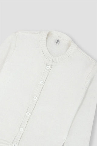 Solid Cardigan For Girl
