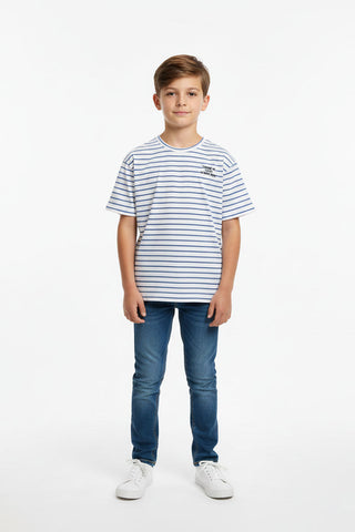 Striped Oversized T Shirt For Boy