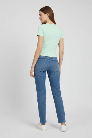 Solid T-Shirt For Women