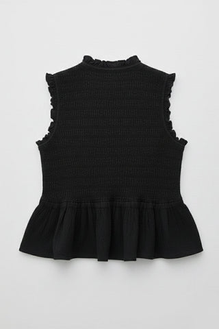 Smocked Peplum Top for Women