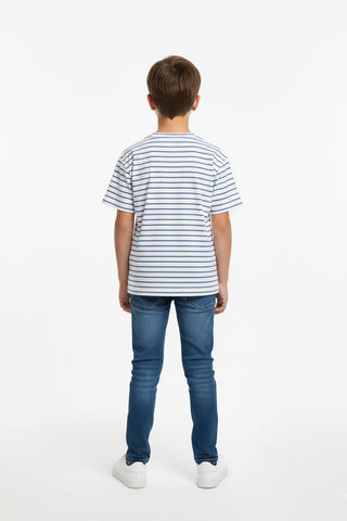 Striped Oversized T Shirt For Boy