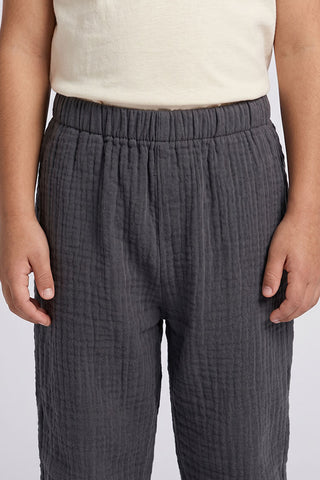 TEXTURED PULL-ON PANTS FOR BABY BOYS