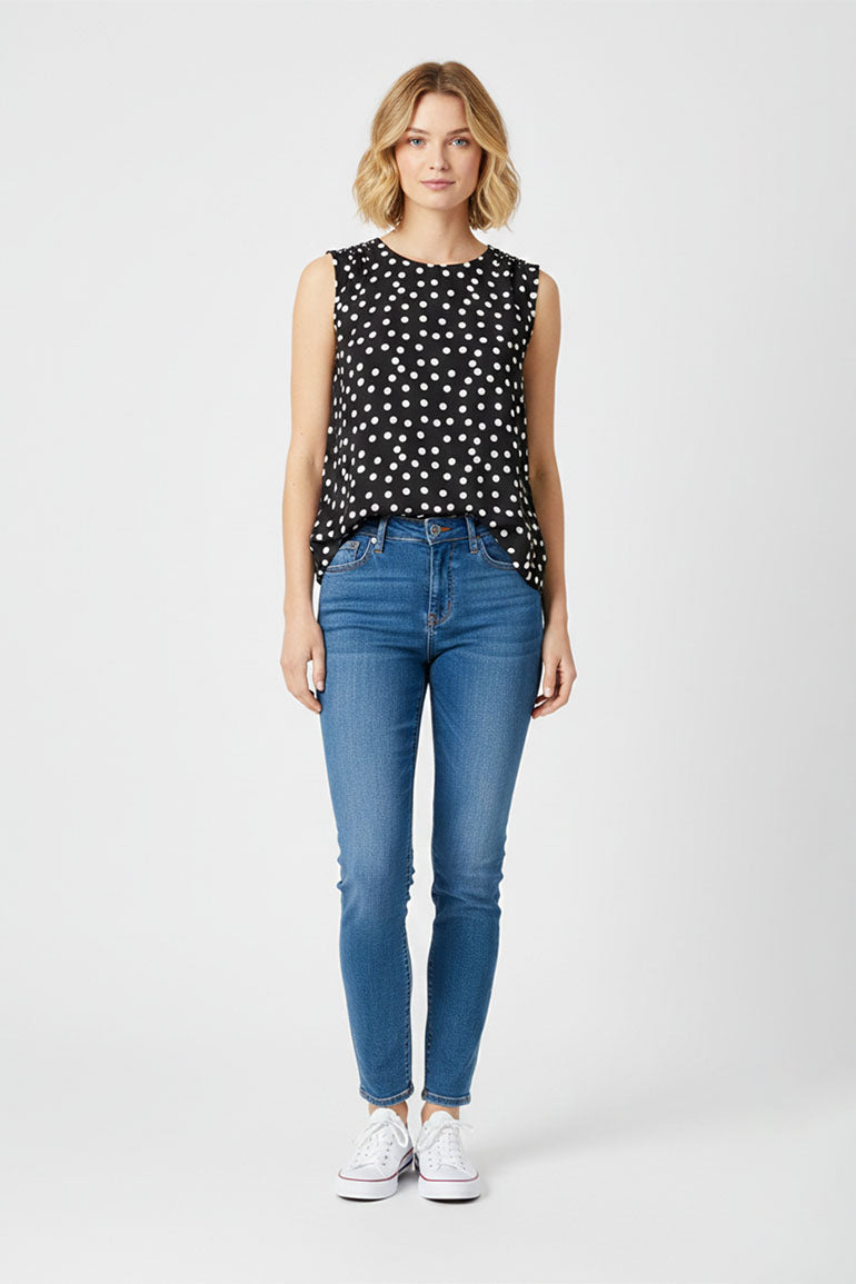 Polka Dot Shirt For Women