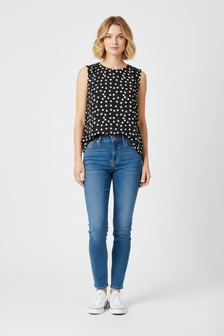 Polka Dot Shirt For Women
