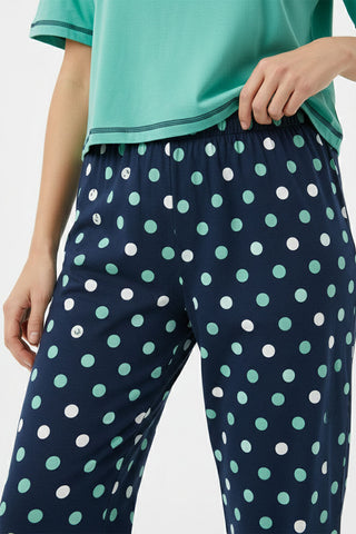 Polka Dot Lounge Set for Women