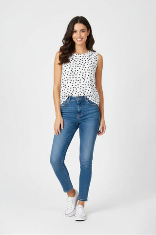 Polka Dot Shirt For Women