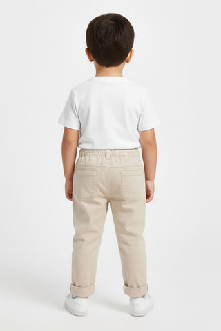 Drawstring Pocket Pants For Baby Boy