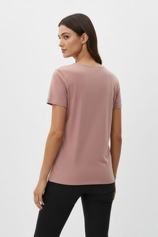 Basic Crew Neck T-Shirt for Women
