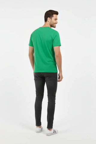 Printed T-Shirt For Men - Green - MEME