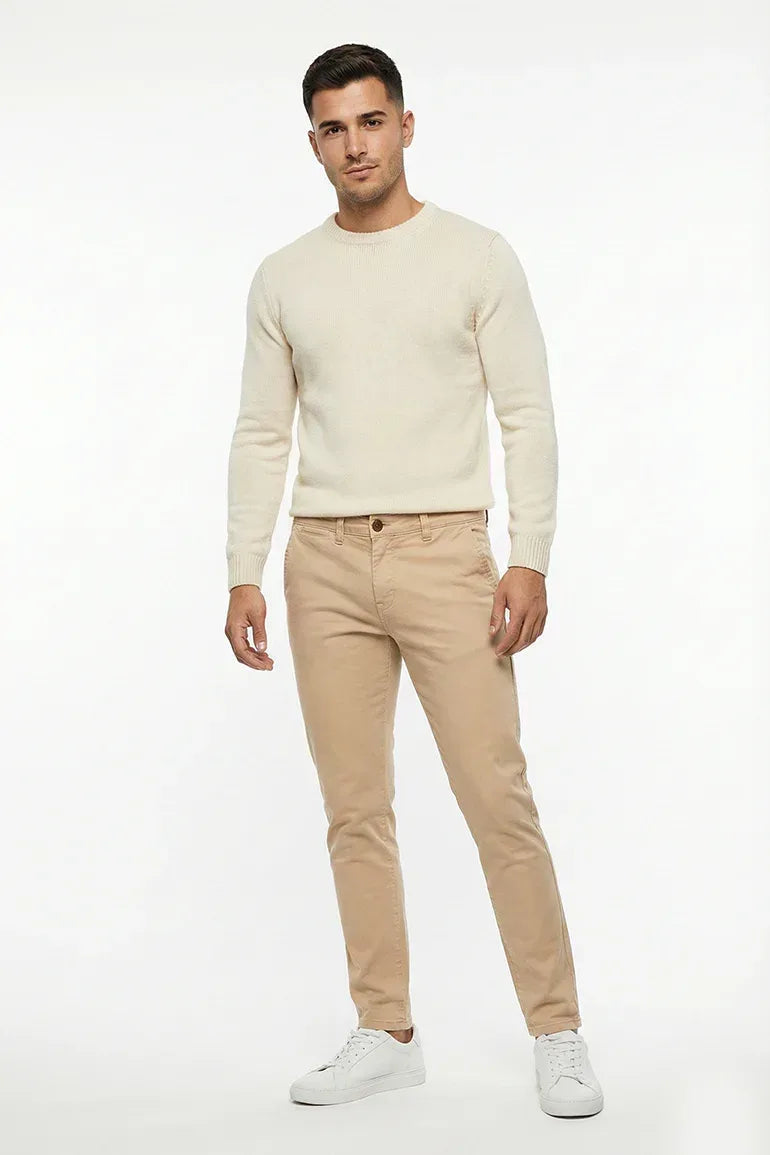 Slim-Fit Chinos Trouser For Men