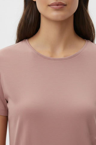 Basic Crew Neck T-Shirt for Women