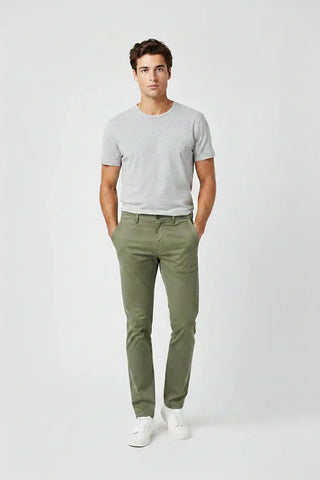 Regular-Fit Chinos Trouser For Men