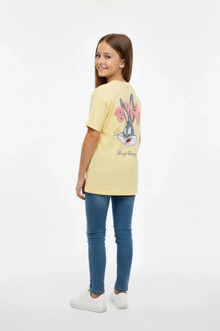 Graphic Cotton T-Shirt for Girl