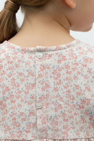 Floral Printed Dress For Baby Girl