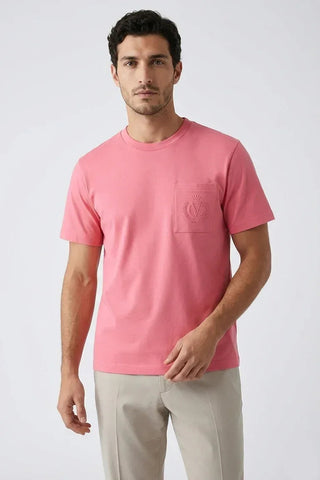 Crew Neck Basic T-Shirt For Men