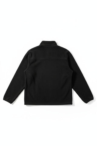 Half Zip Pullover for Man  - Black