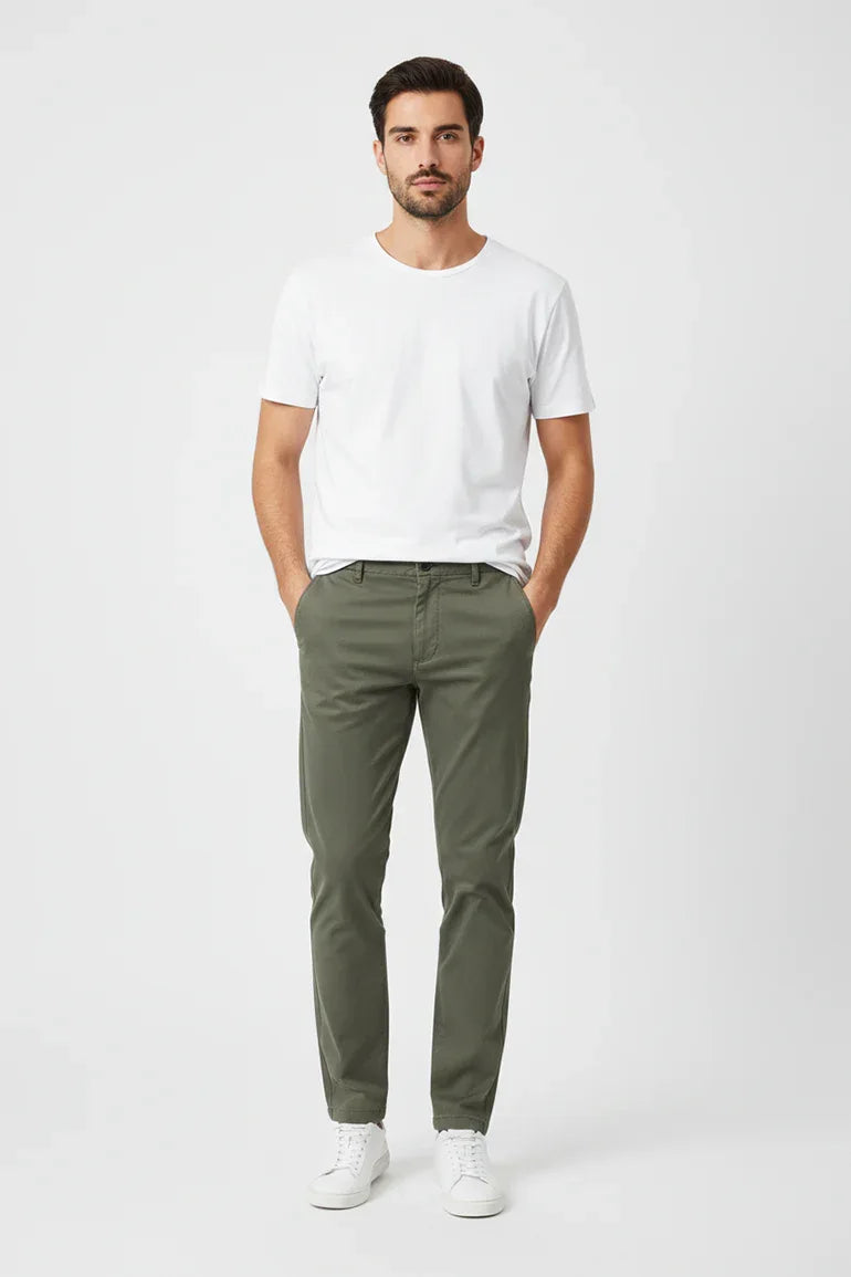 Basic Slim Fit Chino For Men