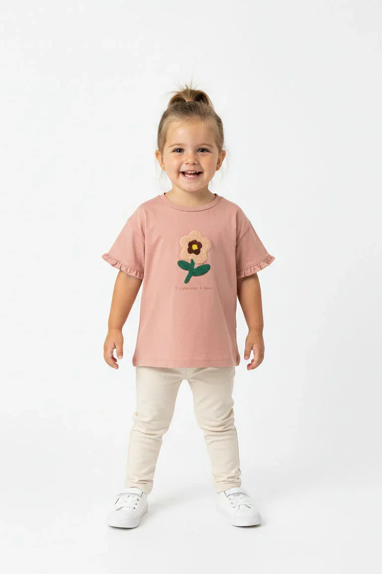 Embroidered T-Shirt For Baby Girl
