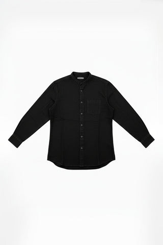 Band Collar Shirt For Men