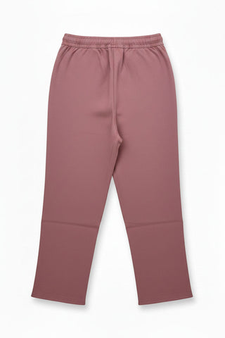 Lace Trim Drawstring Pants For Girl