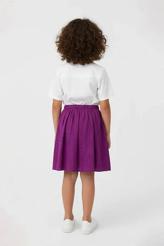 Embroidered Skirt For Girl