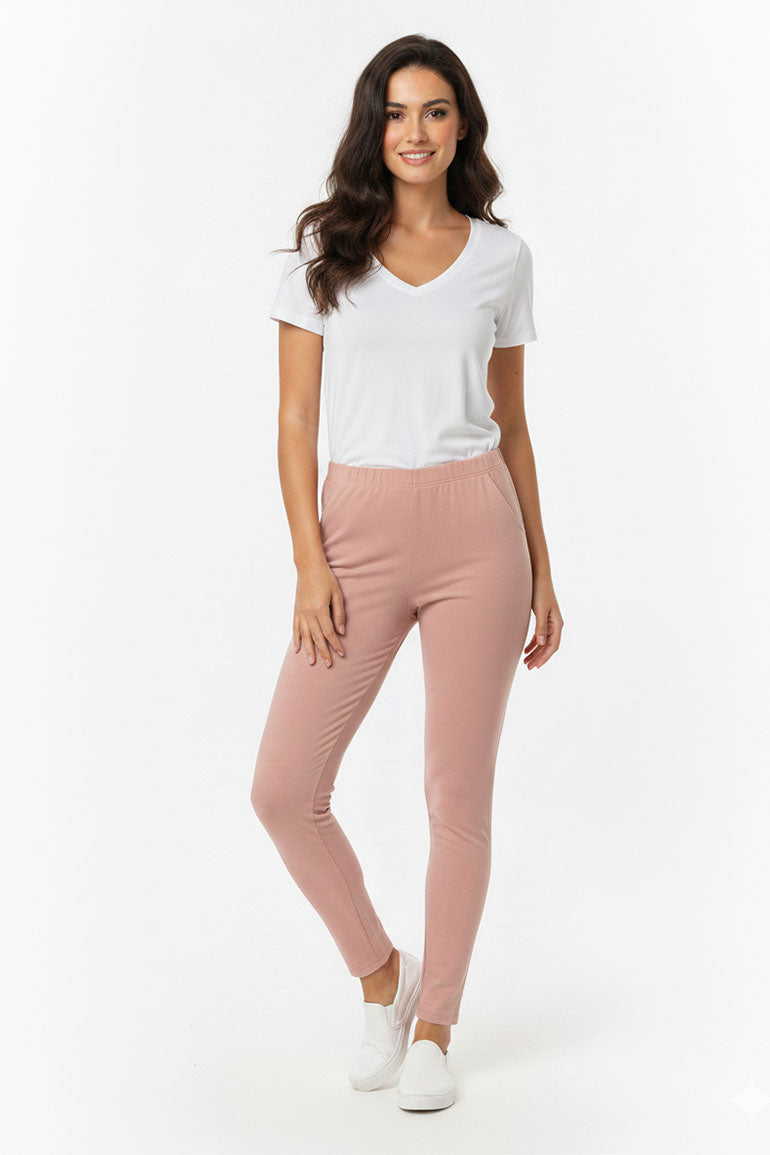Basic Stretch Leggings for Women