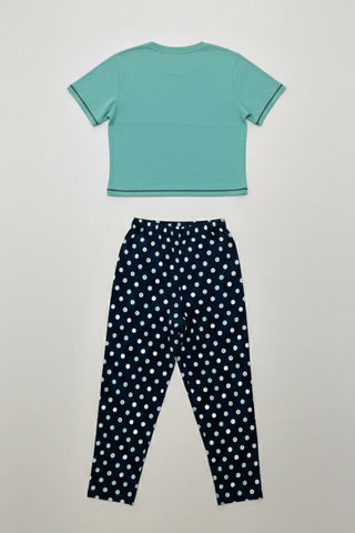 Polka Dot Lounge Set for Women
