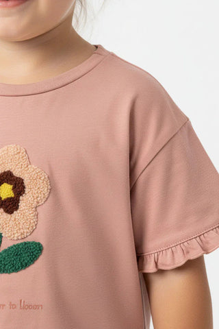 Embroidered T-Shirt For Baby Girl