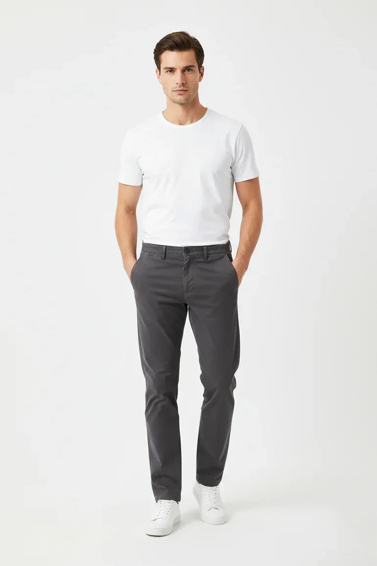 Regular-Fit Chinos Trouser For Men