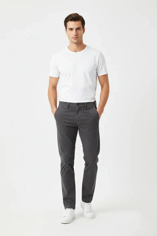 Regular-Fit Chinos Trouser For Men