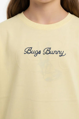 Graphic Cotton T-Shirt for Girl
