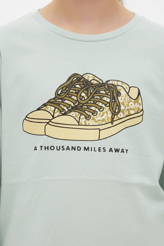Graphic Long Sleeve T-Shirt for Girl