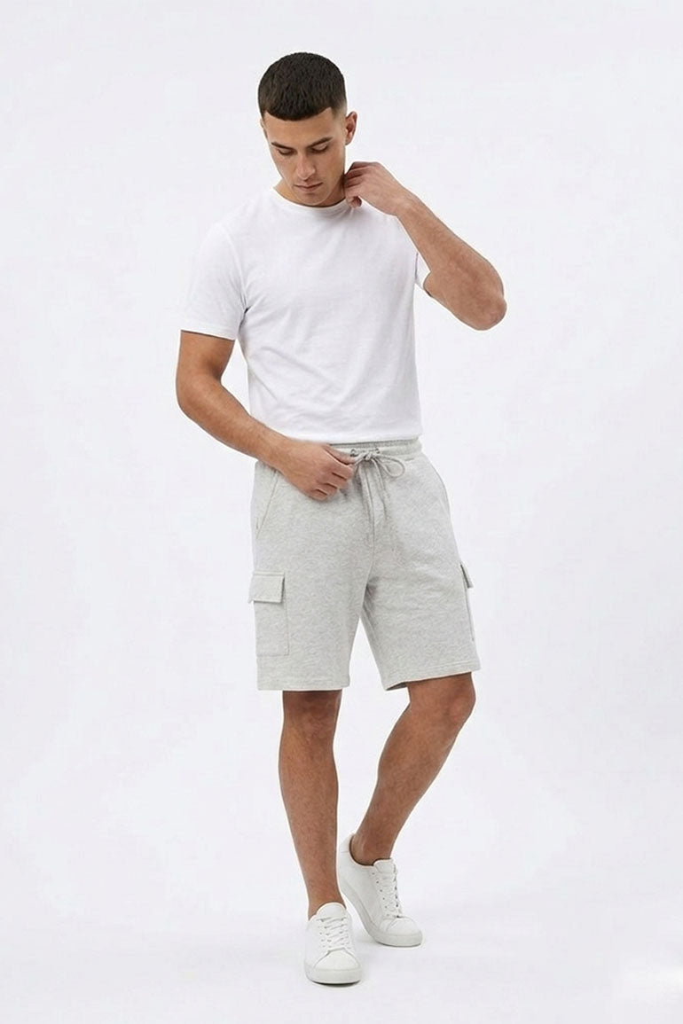 Cargo Sweat Shorts For Men