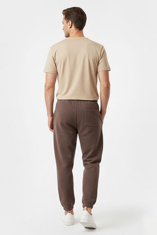 Classic Jogger Pants for Man  - Brown