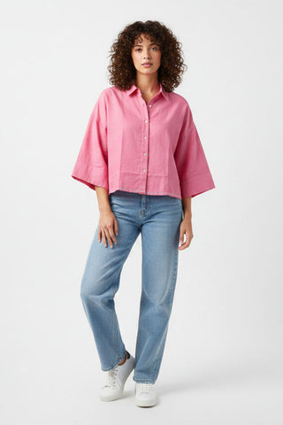 Oversized Button Down Shirt For Women