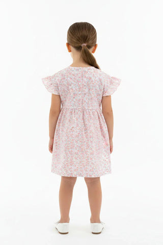 Floral Printed Dress For Baby Girl