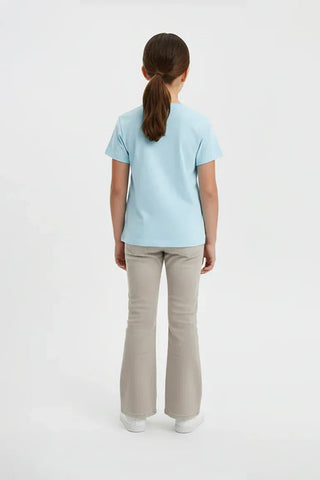 Solid T-Shirt For Girl