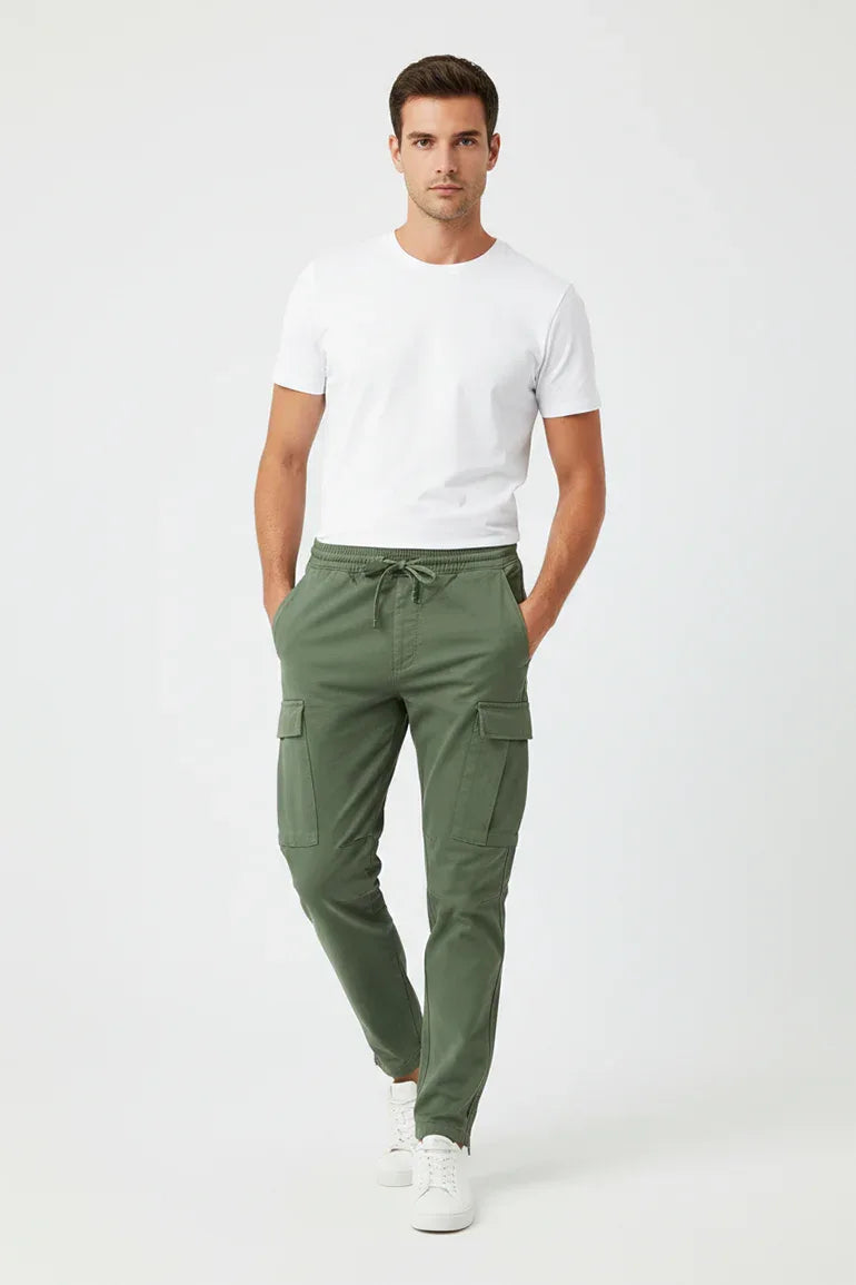 Cargo Trouser For Men - Hazel Green - MEME