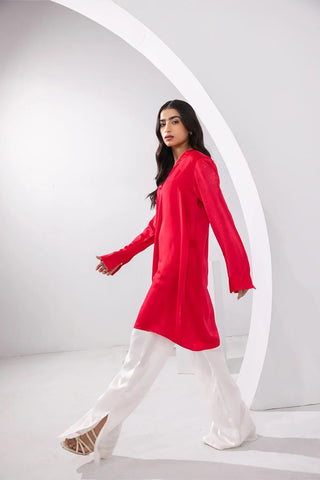 Solid Midi Dress For Women
