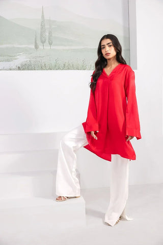 Solid Midi Dress For Women