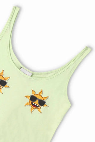 Emoji Short Pj Set For Women - Caper