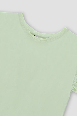 Solid T-Shirt For Women
