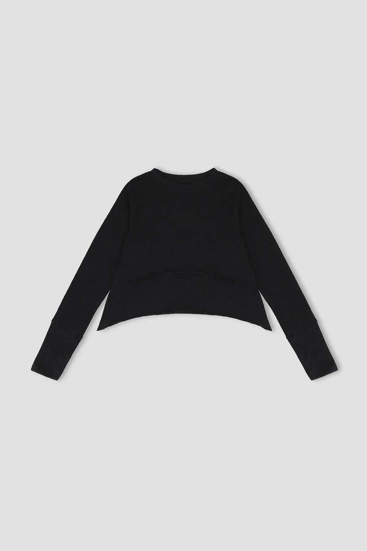 Solid Long Sleeve T-Shirt For Women