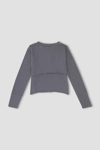 Solid Long Sleeve T-Shirt For Women