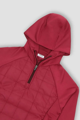 Puffer Jacket For Women - Burgundy